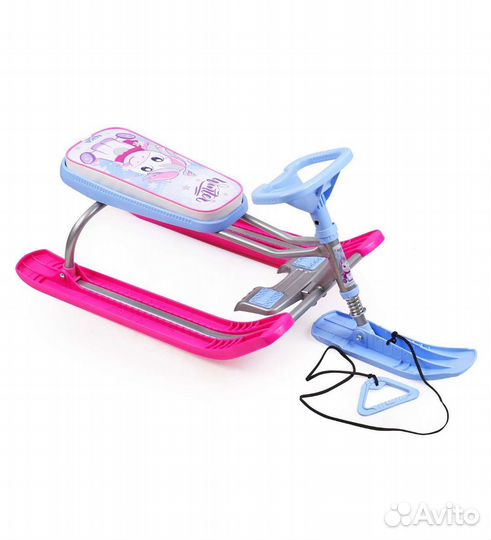 Снегокат Ника Единорог новый