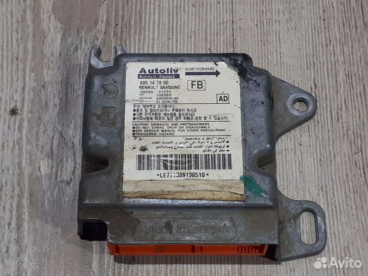 Блок управления Аирбаг Airbag SRS Блок подушки без