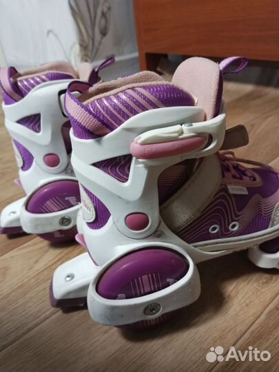 Роликовые коньки квадро 30-33р-р