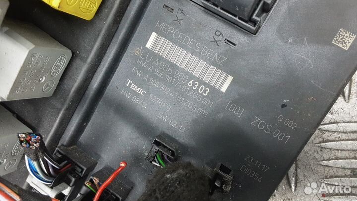 Блок комфорта 9069006303 mercedes-benz Sprinter (2