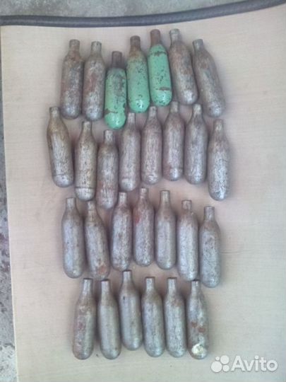 Баллончики для сифона пустые