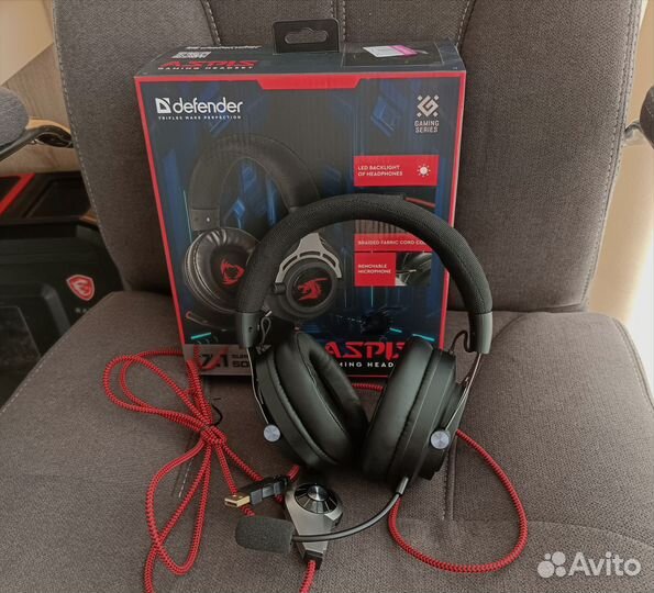Игровые наушники Defender Aspis