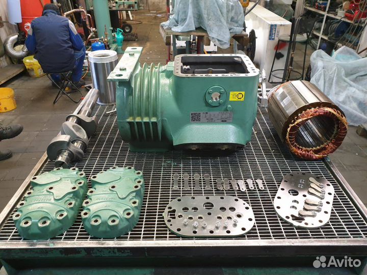 Ремонт холодильных компрессоров Bitzer