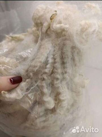 Шерсть флис альпаки коричневый