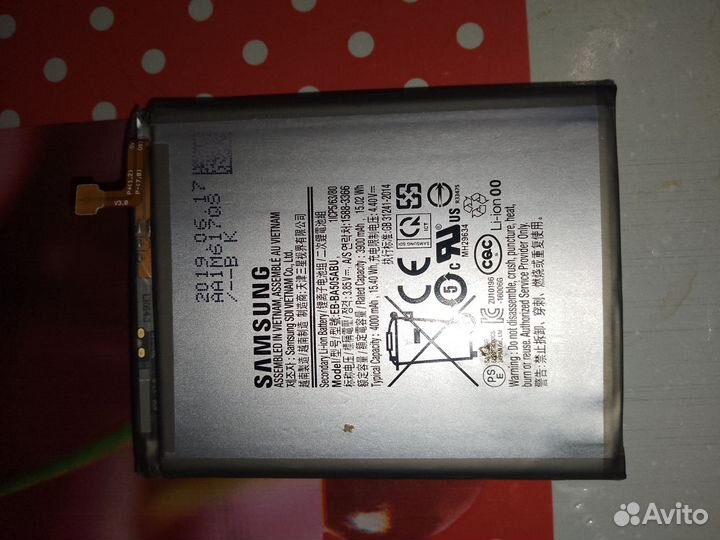 Аккумулятор для телефона samsung A30