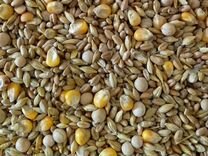 Зерносмесь цел пшеница ячмень горох кукуруза 16 кг