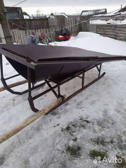 Сани. Кочалка