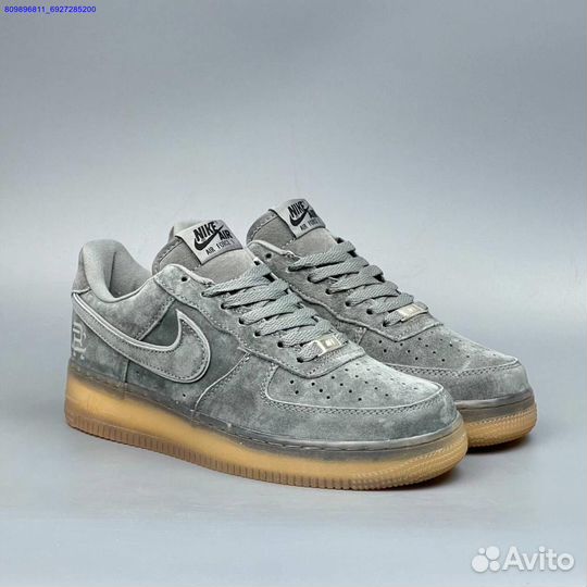 Кроссовки Nike Air Force 1 Grey (Арт.48044)