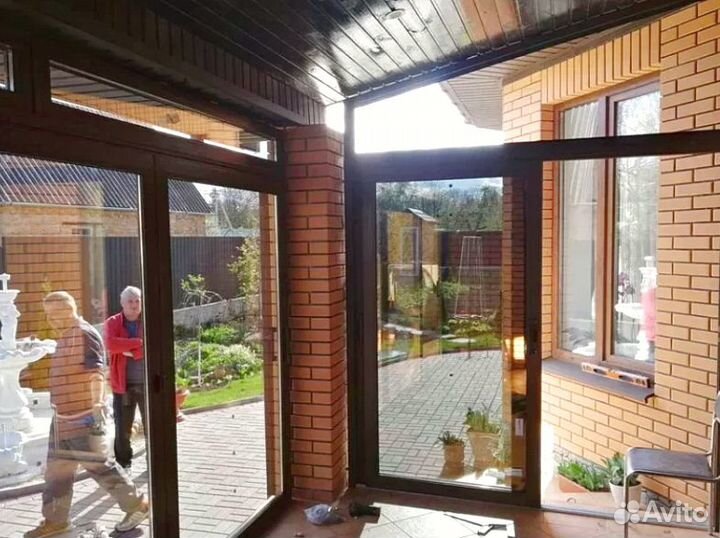Остекление веранд террас балконов воронеж