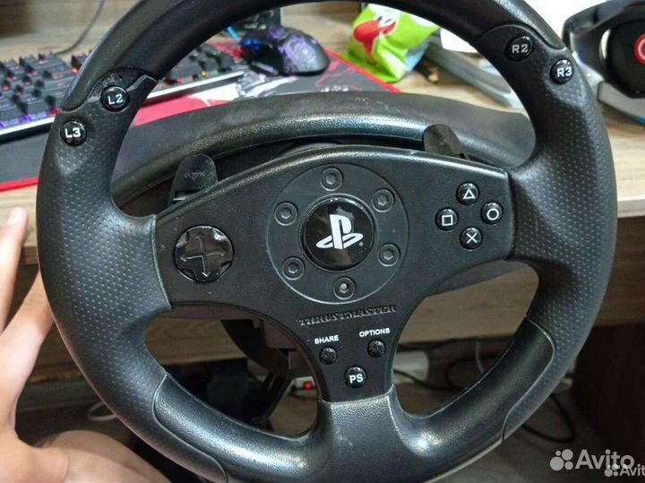 Thrustmaster T80 Игровой руль с педалями