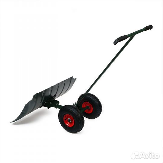 Лопата для уборки снега на колёсах