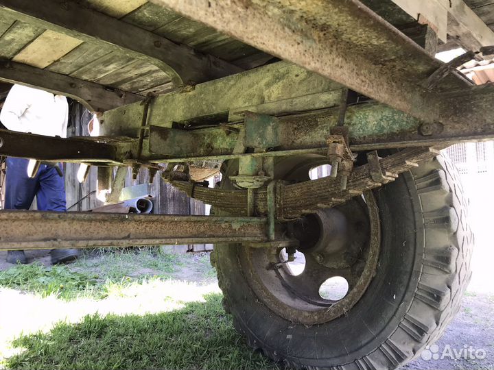 Телега одноосная