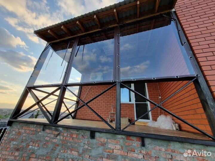 Саранск. Мягкие окна для веранды