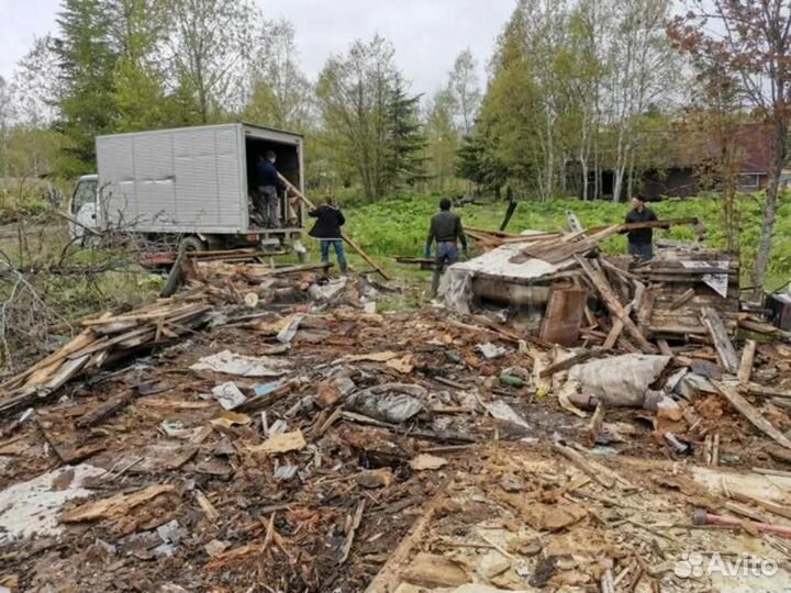 Вывоз мусора газелью 16м3
