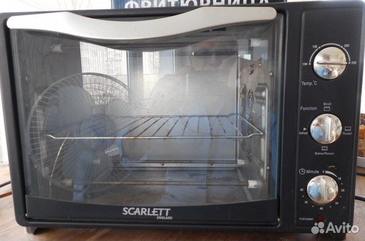 Мини-печь scarlett-SC-092, Англия,1000W, объем 17л