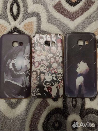 Чехол samsung galaxy a5 2017 (аниме/Рик и Морти)