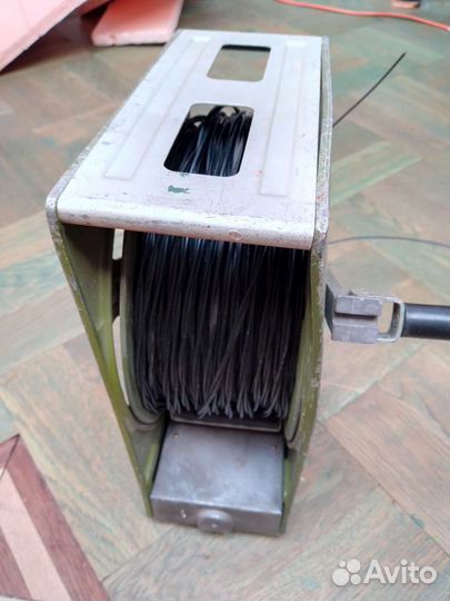 Военный полевой кабель катушка