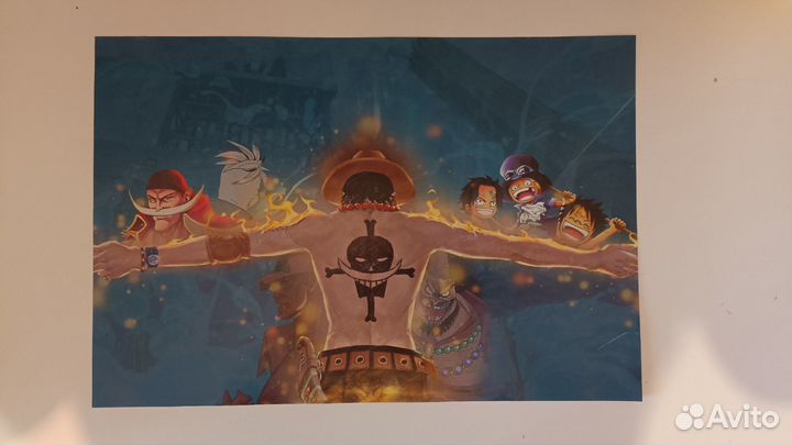 Набор плакатов аниме Ван пис 8 шт