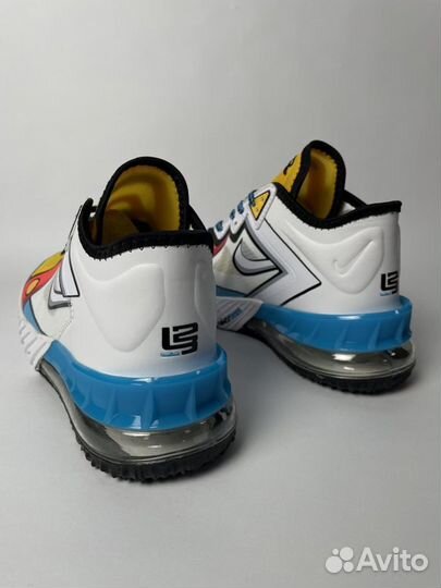 Nike Lebron 18 Low Whitе Вluе