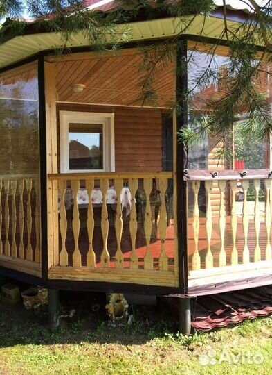 Мягкие окна для кафе летней веранды беседки