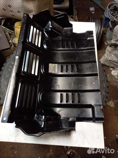 Mitsubishi l200 защита двигателя