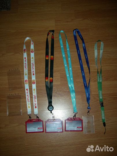 Бейджи, веревка на бейдж