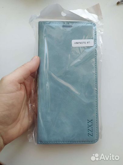 Чехол книжка на xiaomi redmi note 8t