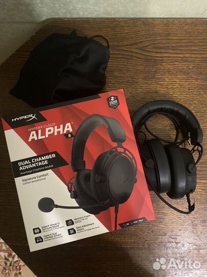 Игровые наушники hyperx cloud alpha s