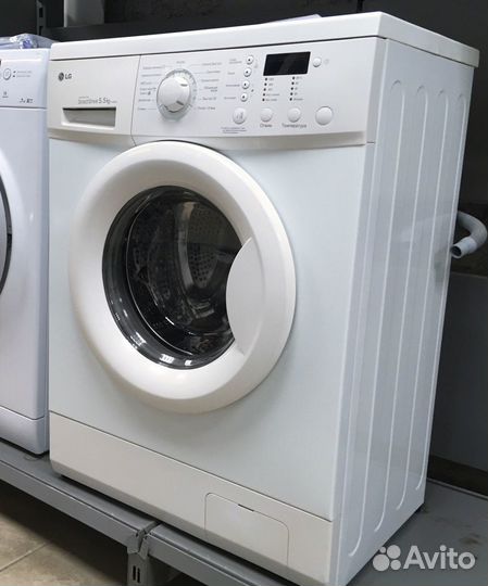 LG 5кг прямой привод, 1 год гарантии