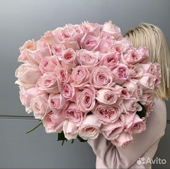 Букеты Роз 51 101 Пионовидны кустовые доставка