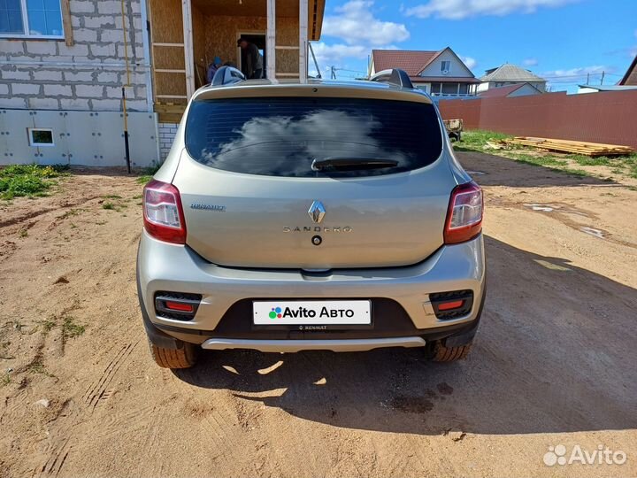 Renault Sandero Stepway 1.6 AT, 2018, 70 000 км