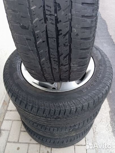 Колеса на литых дисках 225 * 65 * 17