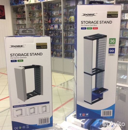 Подставка для дисков PS4/PS5