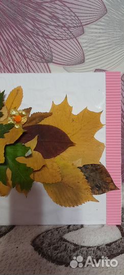 Осенняя поделка из природных материалов