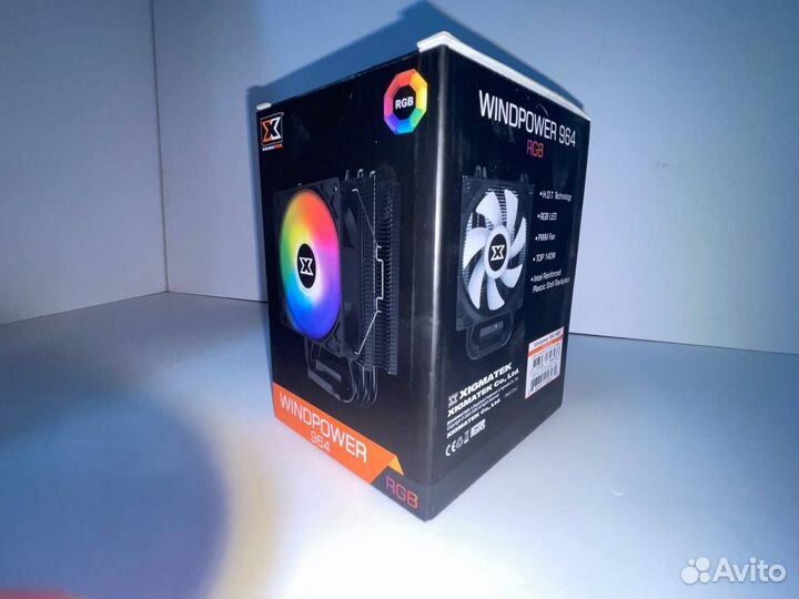 Кулер для процессора Xigmatek Windpower 964 RGB Black EN46478