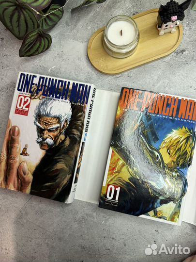 One punch man манга