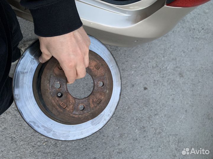 Диск тормозной задний kia rio 3