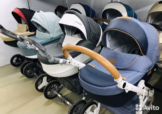 Детские коляски 3в1 и 2в1