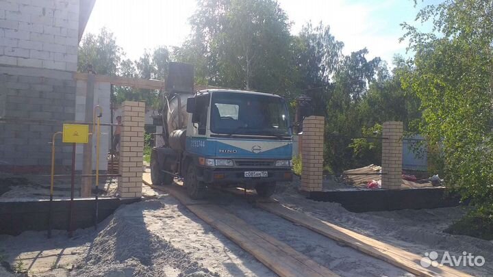 Доставка бетона мини-миксером,прокачка бетона