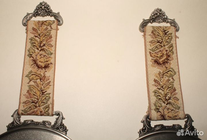 Немецкие Рельефные Оловянные Панно: Весна, Лето