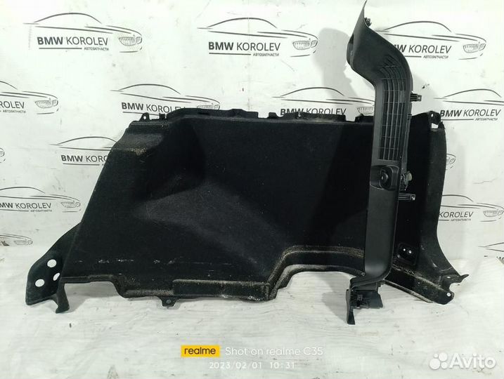 Обшивка багажника (правая универсал ) Kia Ceed