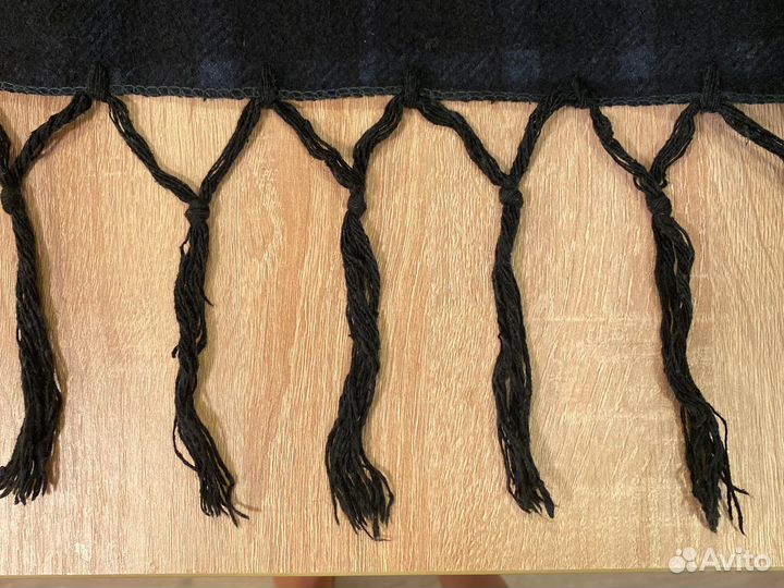 Шерстяной теплый шарф платок, 120*110 на зиму