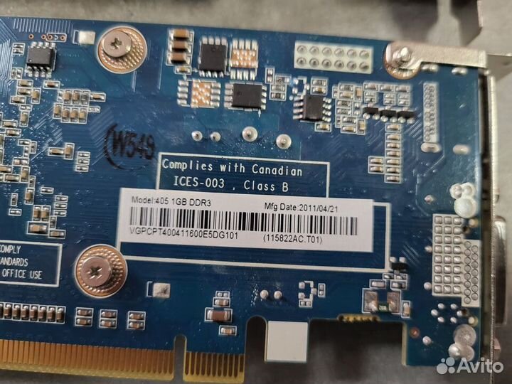 Новая видеокарта GeForce Low Profile 1Gb