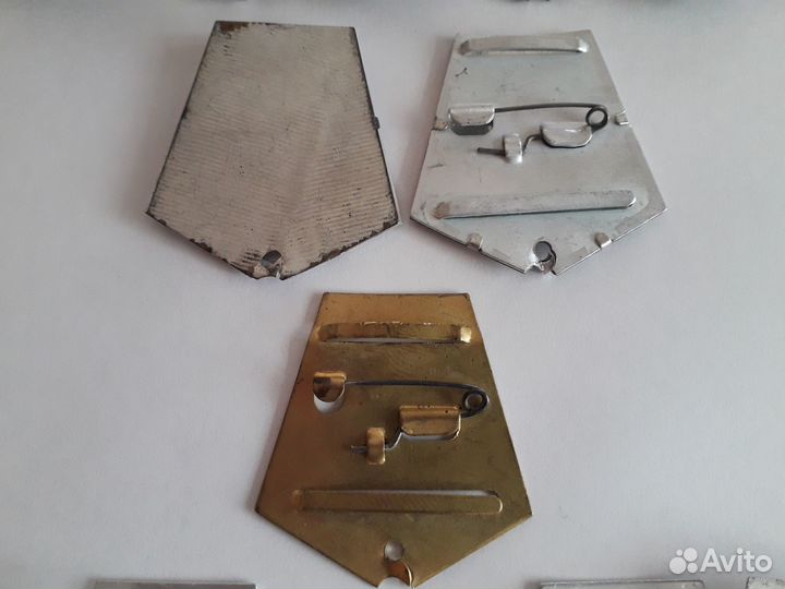 Пятиугольные наградные колодки