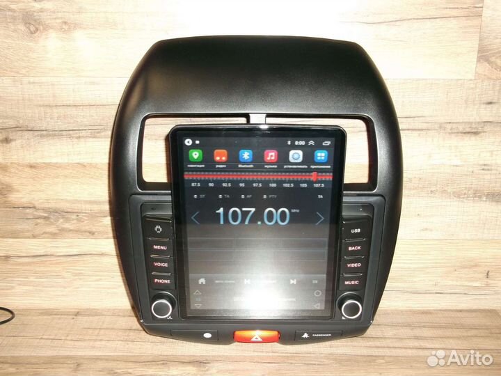 Магнитола Mitsubishi ASX Android Tesla 2010-2013
