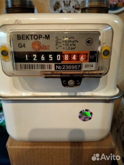 Газовый счетчик g4