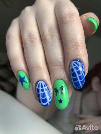 Маникюр гель лак