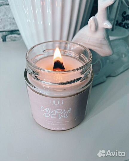 Свечи из соевого воска