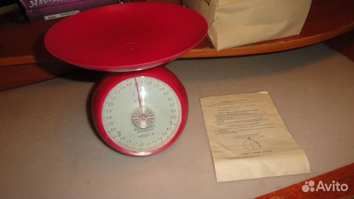 Весы для кухни нпцб-3кг. Беларусь