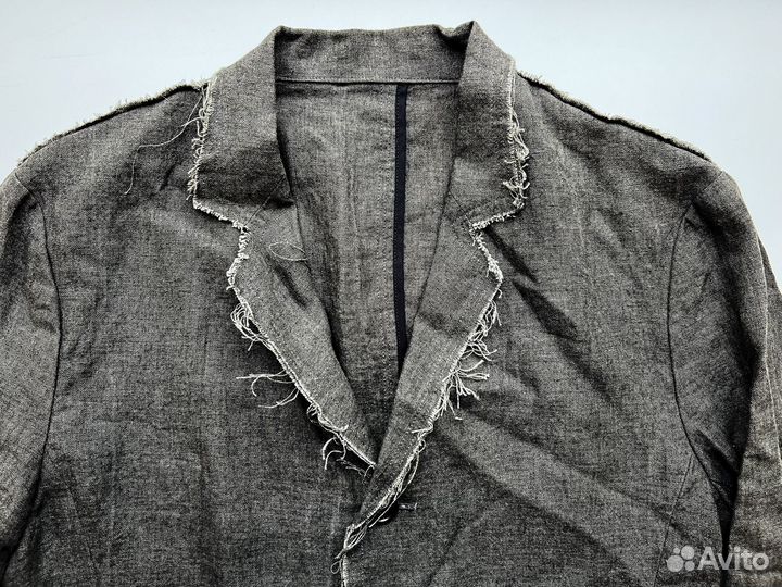 Редчайший летний пиджак из конопли Shellac